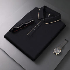 Men's Classic Lapel Solid Color POLO Shirt