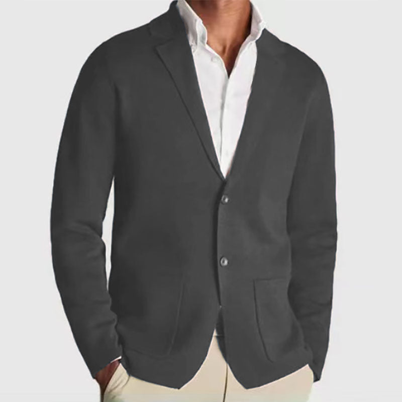 Men's Large Size Simple Casual Blazer