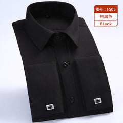 Loose plus size business shirt
