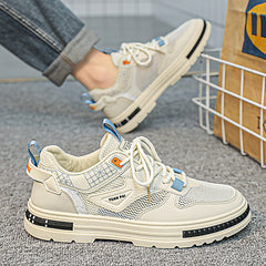 Breathable thin mesh hollow casual shoes