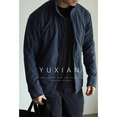 Men's Thin Stand Collar Business Jacket