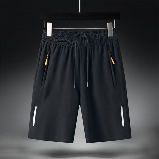 Men's Quick-drying High-end Ice Silk Breathable Sports Shorts Casual Beach Pants