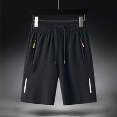 Men's Quick-drying High-end Ice Silk Breathable Sports Shorts Casual Beach Pants
