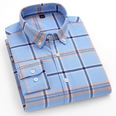 2023 Cotton Plaid Casual Shirt
