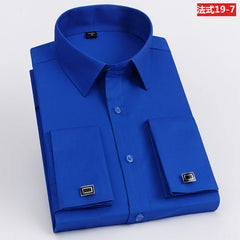 French cufflinks business shirt