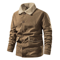 Men's Lambswool Thick Jacket