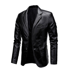 Men's 2022 Winter New Versatile Leather Jackets