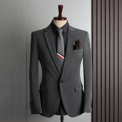 Men's Plus Size Casual Business Formal Wear Fashionable Slim Fit Dress Blazer