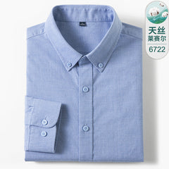 Men's High-end Business Casual Cotton Plaid Shirt