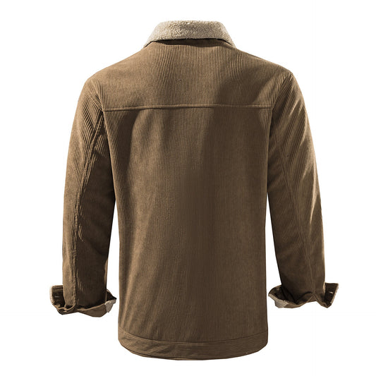 Men's Lambswool Thick Jacket