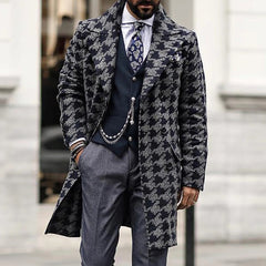 Men's Vintage Fashion Printed Coat