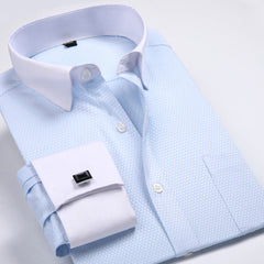 Loose plus size business shirt