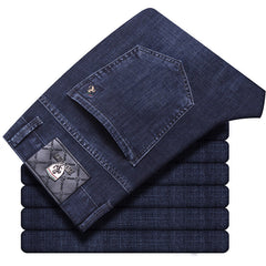 Men's Loose Straight Summer Thin Jeans