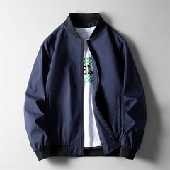 Men's Stand Collar Business Casual Slim Jacket