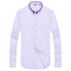 New Business Casual Plaid Shirt