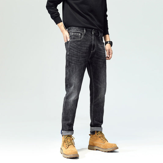 Men's Retro Straight Fit Jeans