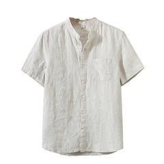 Men's Cotton and Linen Casual Shirts