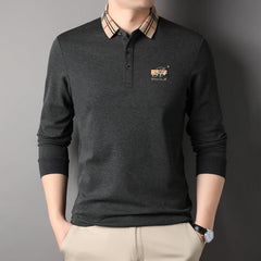Men's Stylish Casual Lapel Cotton Polo