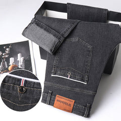 Men's Straight Leg Loose Stretch Business Casual Jeans