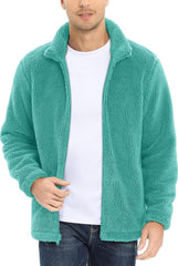 Men's New Lambskin Warm Stand Collar Jacket