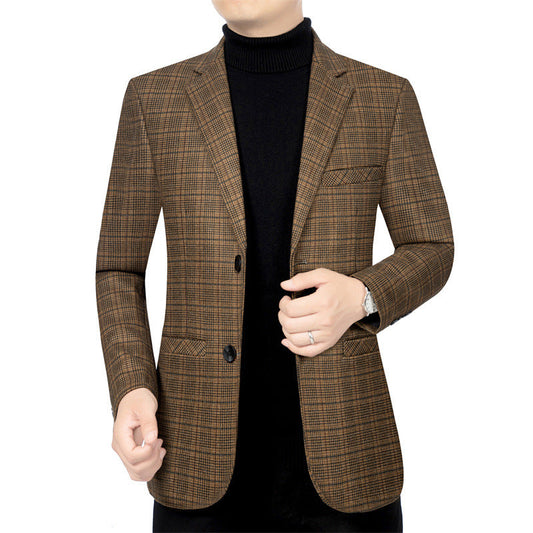 Men's New Fashion Woolen Blazer