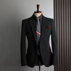 Men's Plus Size Casual Business Formal Wear Fashionable Slim Fit Dress Blazer