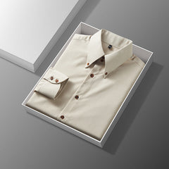 2024 New Men's High-end Business Casual Non-iron Shirts