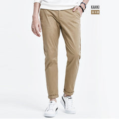 2024 New Men's Pure Cotton Versatile Loose Business Casual Trousers