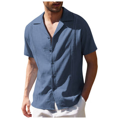 Men's Loose Casual Linen Shirt