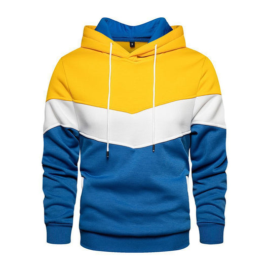 Casual Colorblock Hoodie