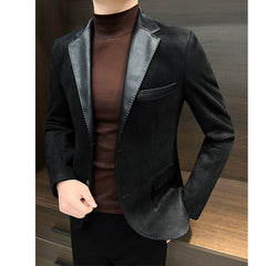 Men's Casual High-end Stitching Blazer
