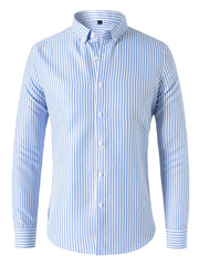 2025 New Men's Striped Shirt