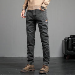 New Straight Elastic Casual All-Match Jeans