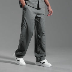2024 Cotton and Linen Loose Straight Large Size Casual Trousers