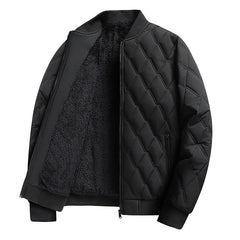 2024 Men's Winter New Style Plush Warm Flight Suit Jacket