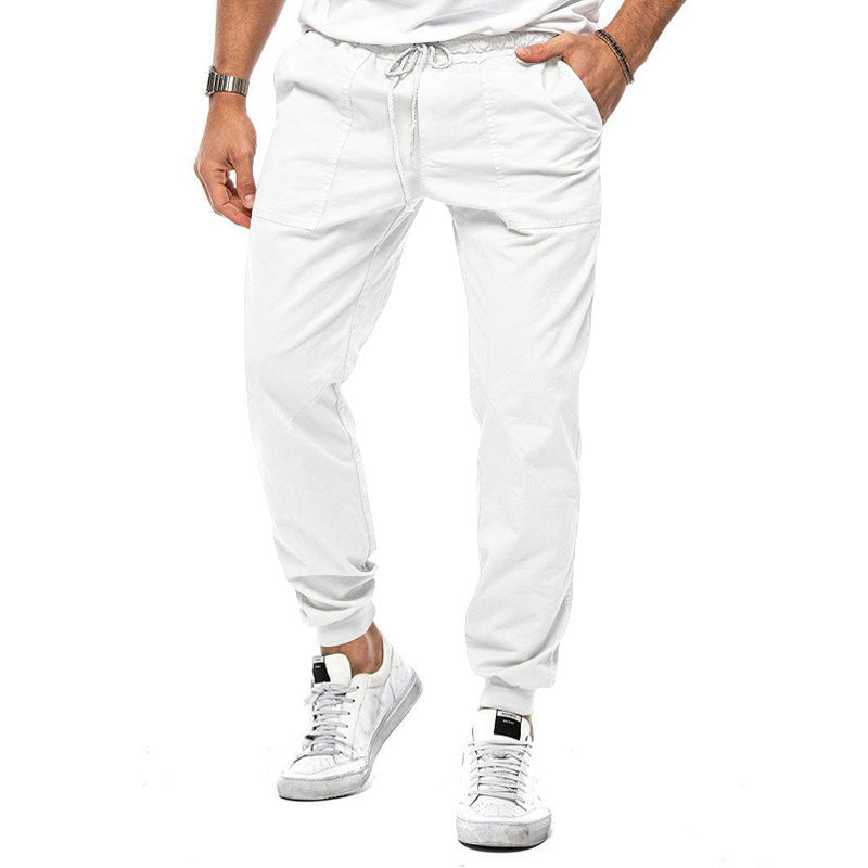 2024 Men’s Lace-up Casual Trousers