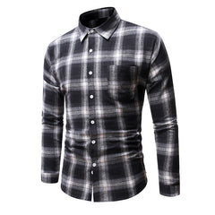 Men's Slim Floral Fashion Business Casual Shirt