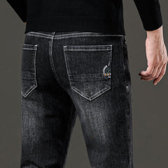 Men's Loose Straight Stretch Casual Jeans