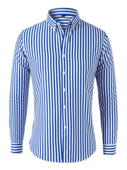 2025 New Men's Striped Shirt