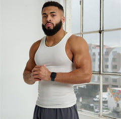 Men's Threaded Tights Fitness Vest