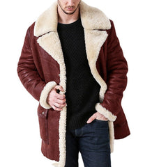 2024 Men's Suede Coat Jacket
