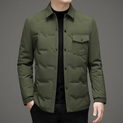 White duck down cold-proof warm down jacket