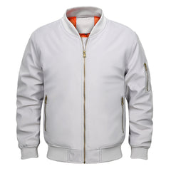 Men's Large Size Winter Warm Bomber Jacket