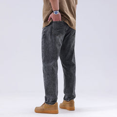 Men's Loose Large Size Vintage Stretch Jeans