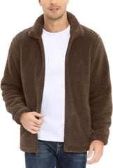 Men's New Lambskin Warm Stand Collar Jacket