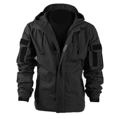 Windproof and waterproof hooded jacket