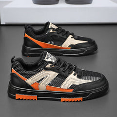 Breathable thin mesh hollow casual shoes