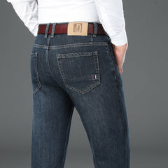 Men's Loose Straight Stretch Casual Jeans
