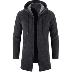 Men's Plush All-match Chenille Knitted Sweater Jacket