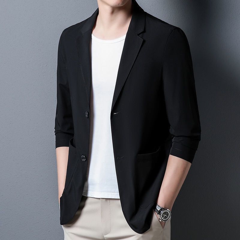 Men's Ultra-light Stretch Ice Silk Blazer